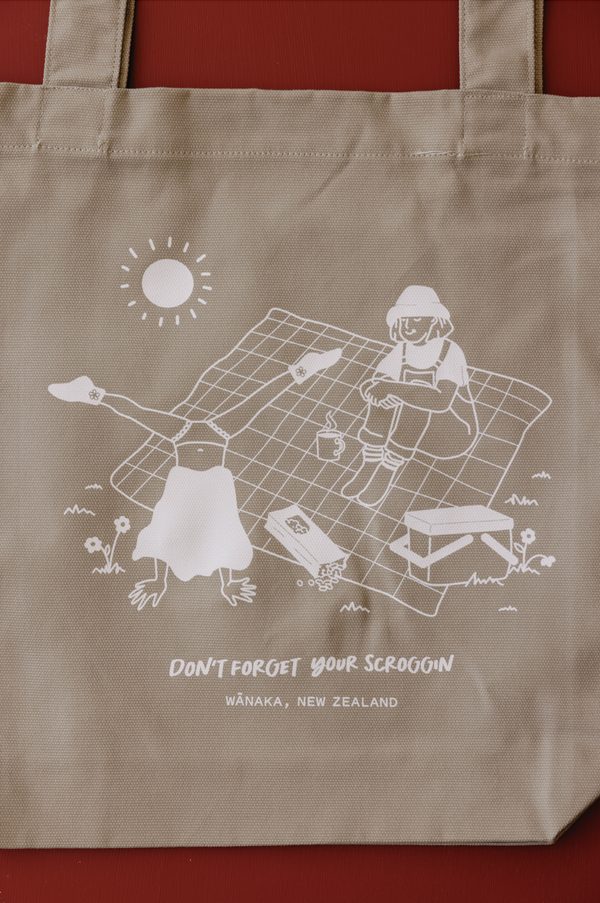 Scroggin Tote Bag Brown