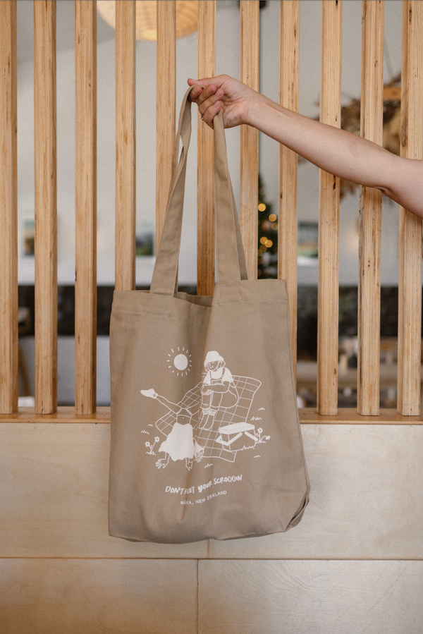 Scroggin Tote Bag Brown